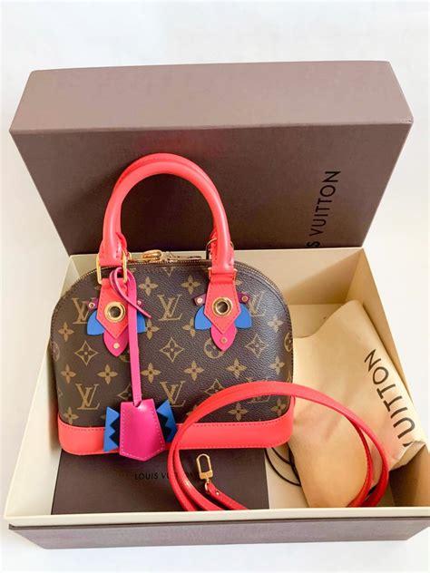 louis vuitton flamingo bag|LOUIS VUITTON Monogram Totem Alma BB Flamingo.